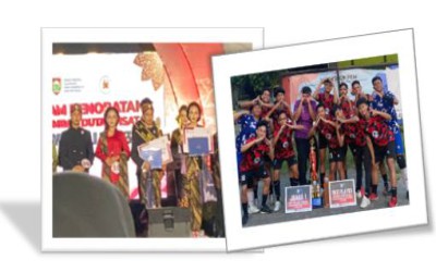 Prestasi Mas Mbak Boyolali 2023 dan Juara 1 FUTSAL antar Pelajar SMA se - Jateng dan DIY